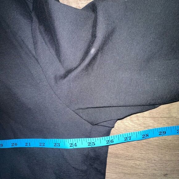 Eileen Fisher $278 Cotton Blend Ponte Notch Collar Blazer Jacket Black 1X NEW - Picture 9 of 10